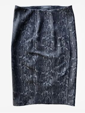 Liverpool Los Angeles Women’s Black Grey Snake Print Pencil Skirt Size 20W NWT